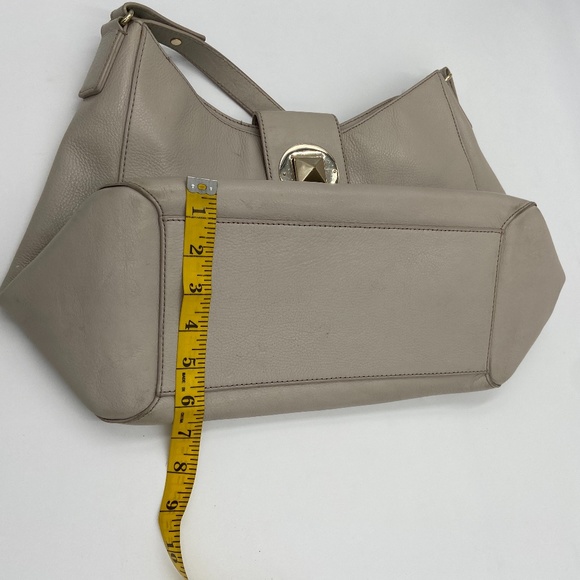 Kate Spade Light Grey Hobo Style Purse - Picture 12 of 12